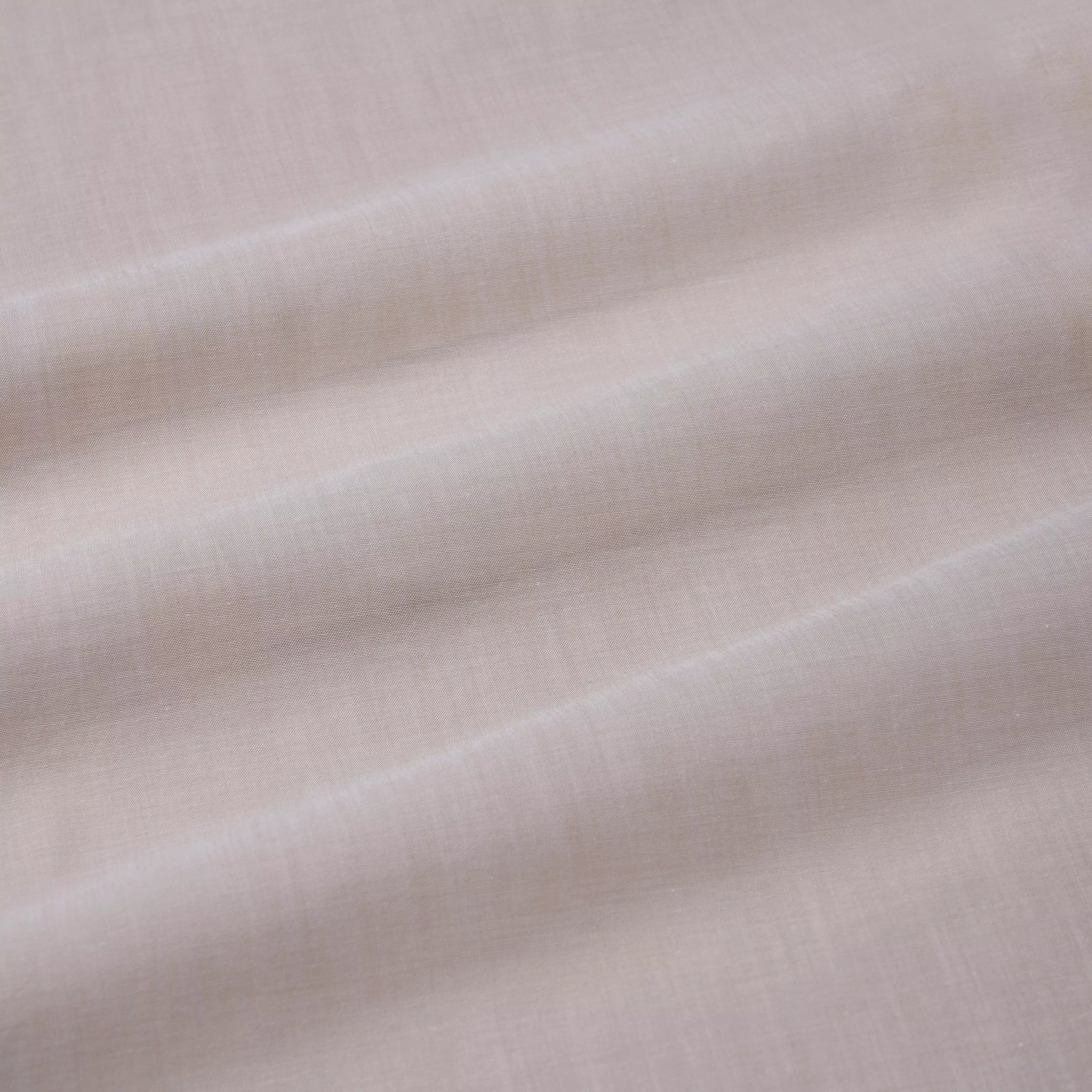 Beige & White Tailored Fit Cotton Mussoletta Formal Shirt